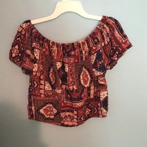 Off the shoulder top